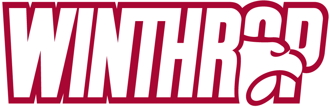 Winthrop Eagles 1995-Pres Wordmark Logo v2 diy fabric transfer